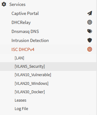 DHCP Set for all Static IPs